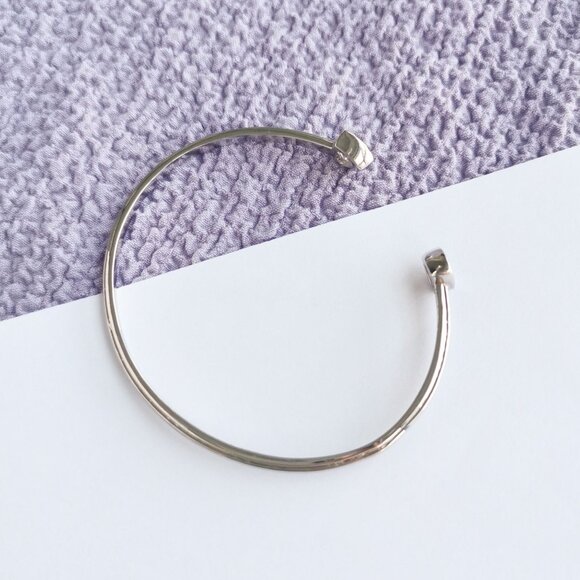 Kendra Scott Arden Cuff Bracelet White Crystal - Picture 4 of 4